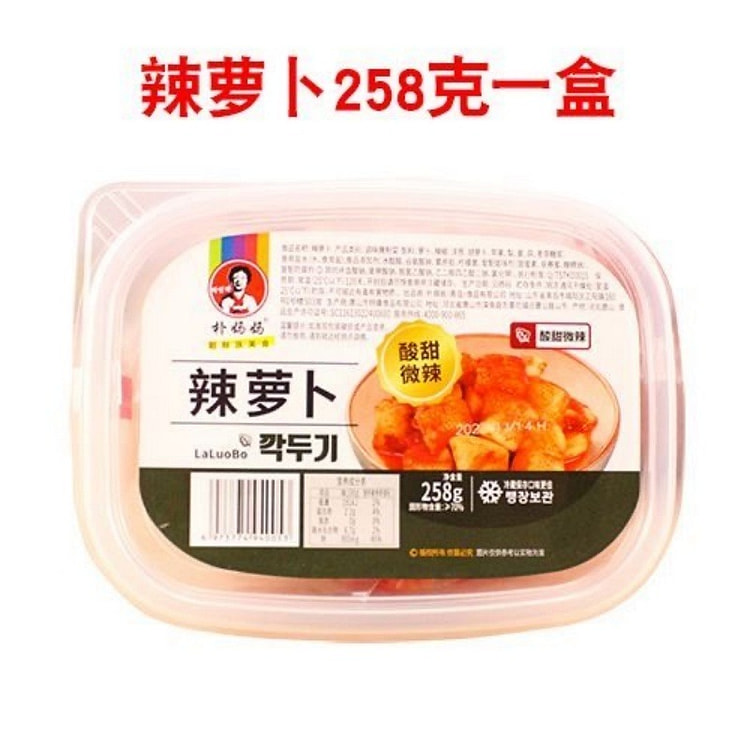 朴妈妈  韩式辣萝卜 258 克