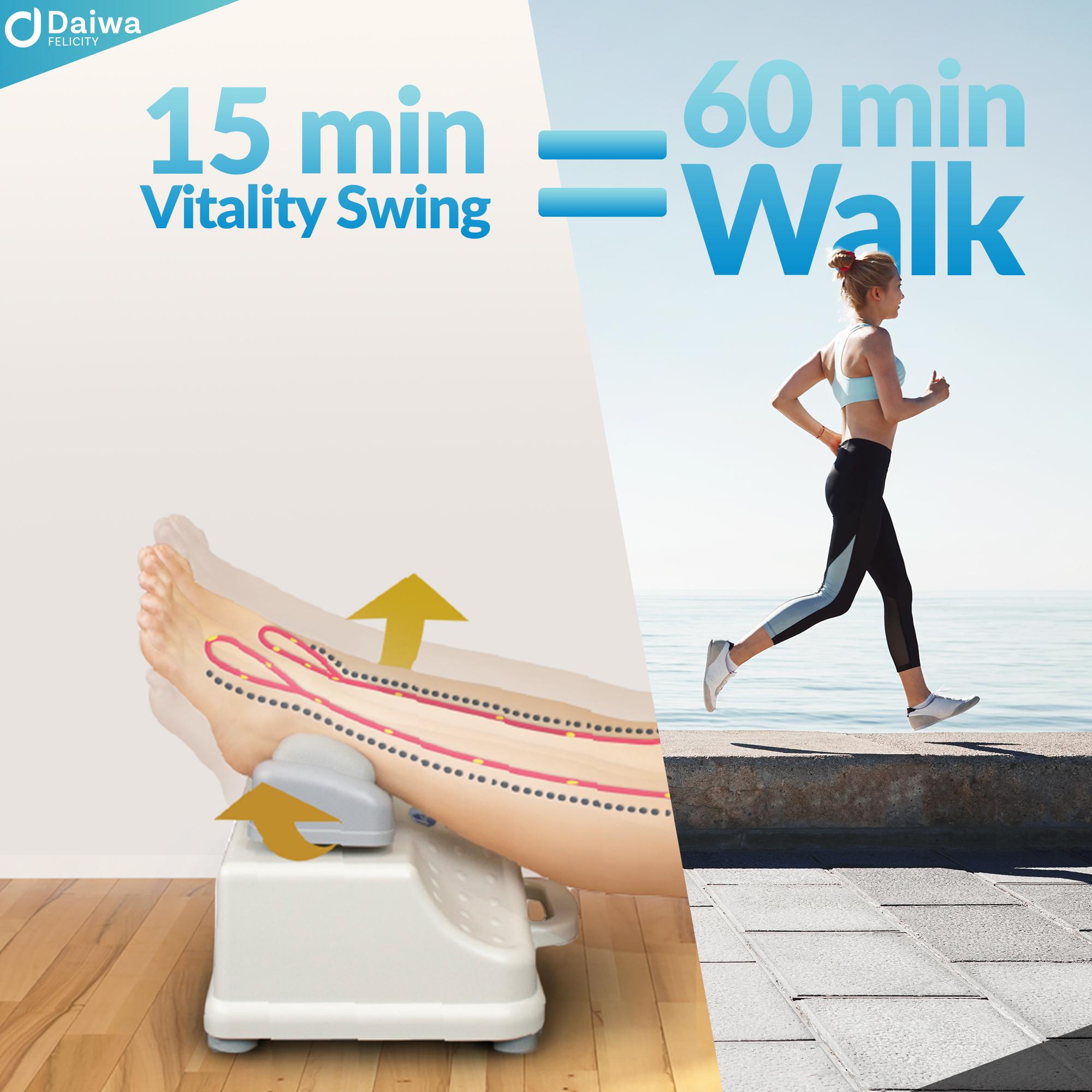 バイタリティスイング Amazon | 【理学療法士監修】Daiwa Felicity 金魚運動マシーン