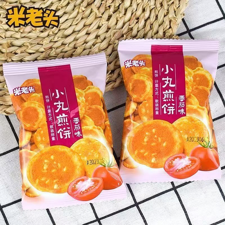 米老头小丸煎饼薄脆混合10包206克