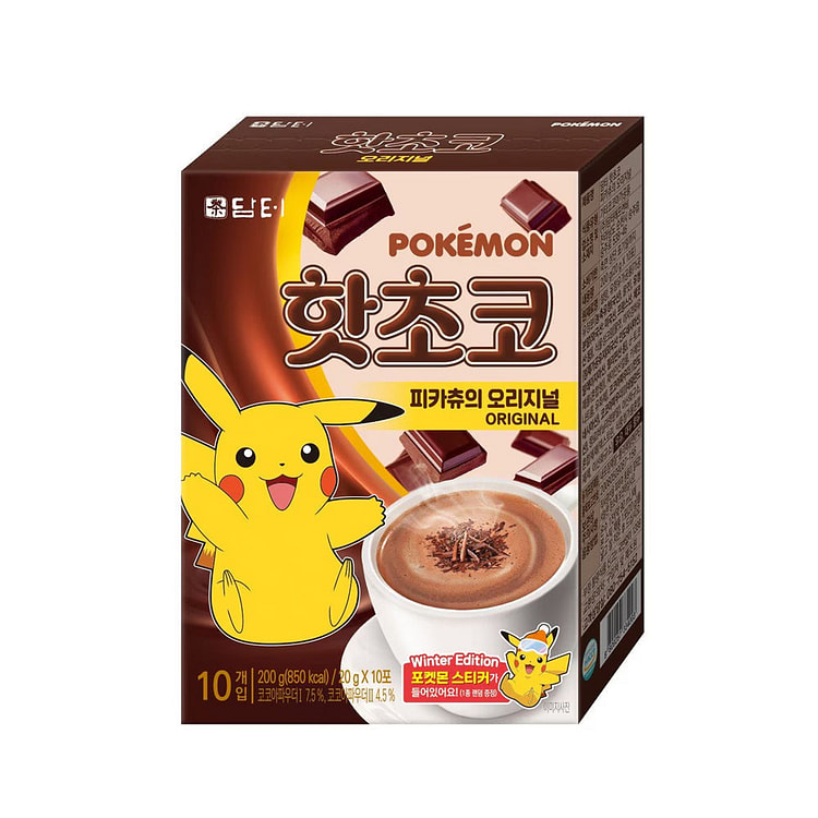 담터 포켓몬 핫초코 오리지널10입