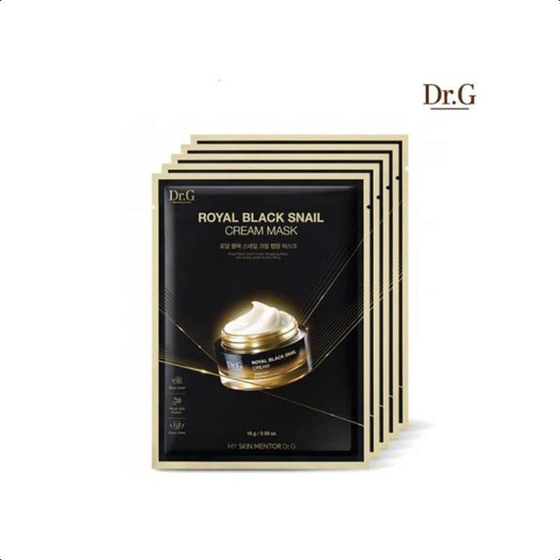 DR.G ROYAL BLACK SNAIL CREAM MASK 5PCS 1 個