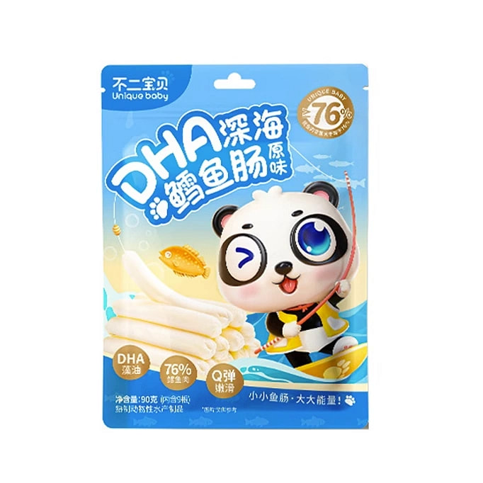 Fuji Baby Cod Sausage Fish Sausage with DHA Ham Sausage Baby Baby Snacks 90