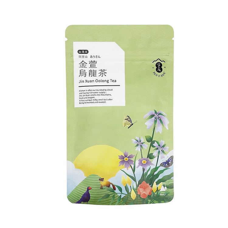 台湾【百二岁 】岛屿茶鸣-金萱乌龙茶2g*6入