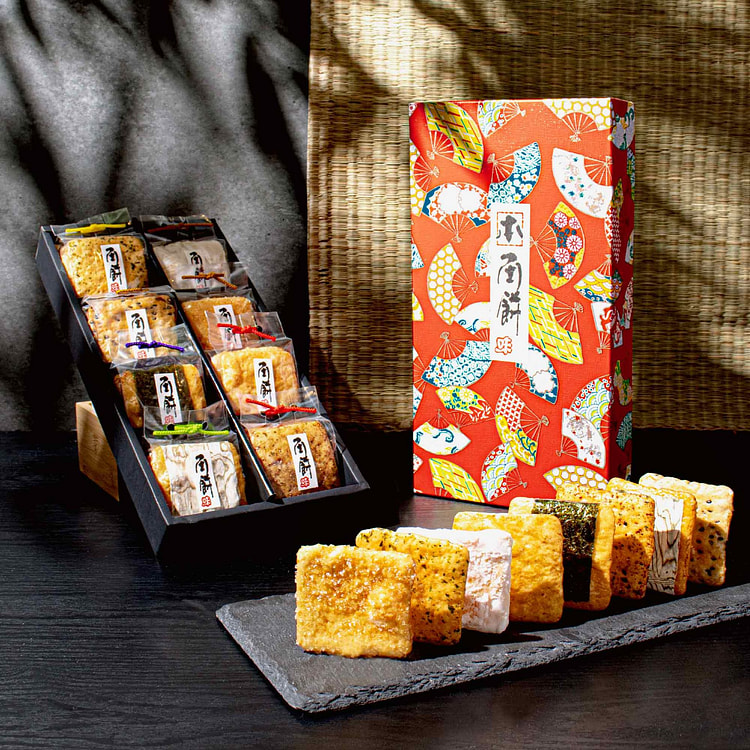Senbei Lab Gift Box: Deluxe Rice Crackers