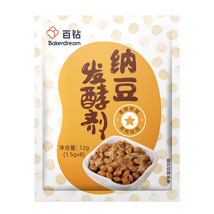 安琪百钻纳豆发酵菌粉家用 12g*1包装