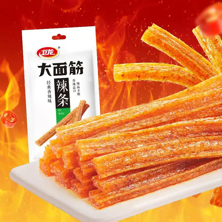 Spicy large pork rind 65g*1 bag 65 g