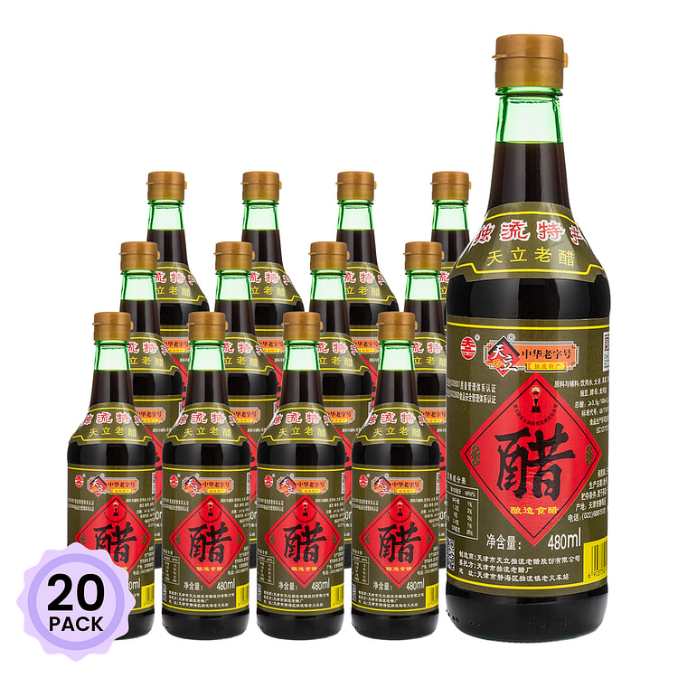 天立 天津独流老醋 480 毫升*20 包