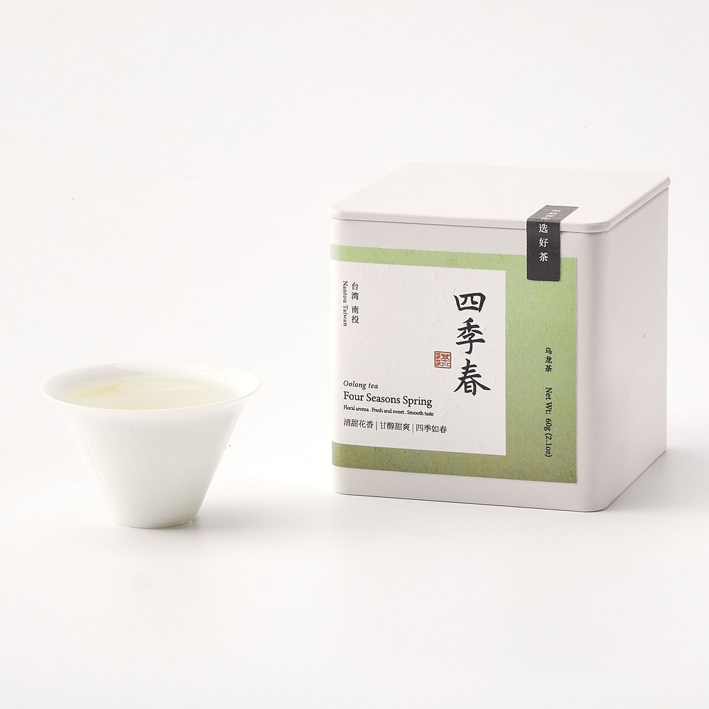 赵赵的茶乌龙茶台湾四季春台湾南投｜清花香扑鼻，绿茶鲜爽中，带清雅乌