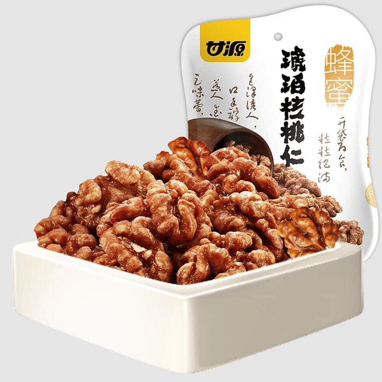 甘源 蜂蜜味琥珀核桃仁75克*2袋 150 克
