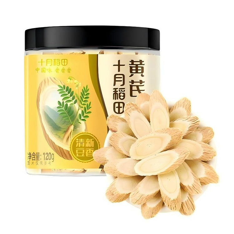 十月稻田 黄芪 120g 1cm大片 120 克