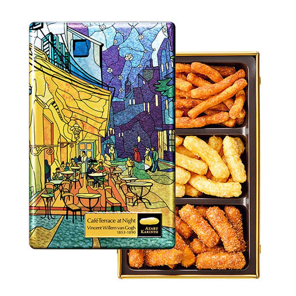 AZABU KARINTO Museum Series Cafe Terrace At Night Tin can 57 g