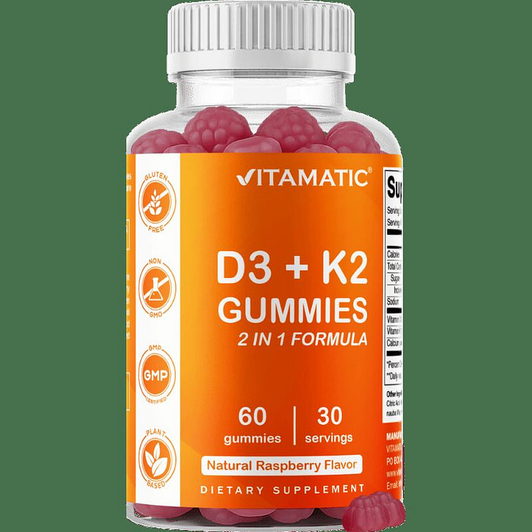 D3 K2 60 Gummies