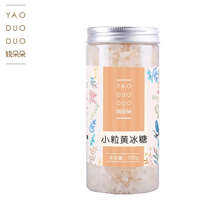 Small Granule Yellow Rock Sugar 300g 300 g