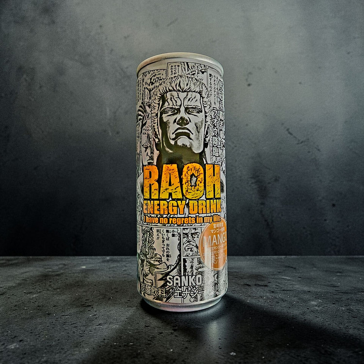 Sanko Raoh Energy Carbonated Drink Mango Flavor 250 ml