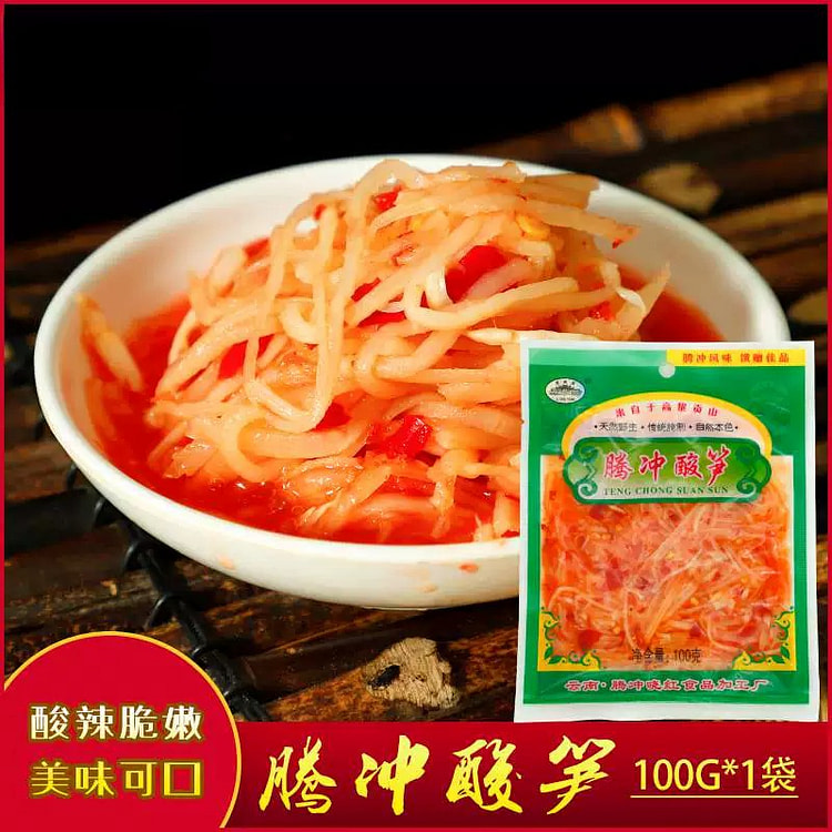 Red sour bamboo shoots 100g*1 bag 100 g