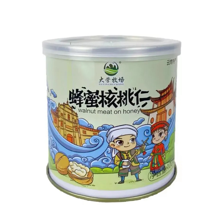 Honey walnut kernels, shelled walnuts, 100g 100 g