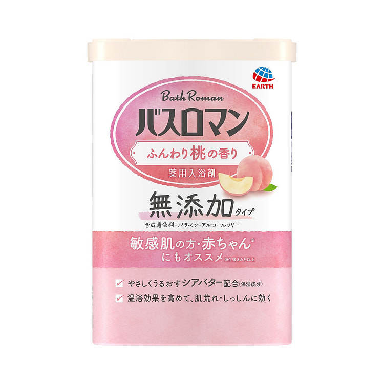 Bath Roman Additive-Free Peach Bath Powder 1 bottle