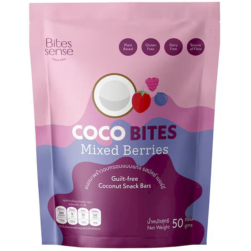 Suzusho Bites Sense Coco Bites, Mixed Berry 50g 1 each
