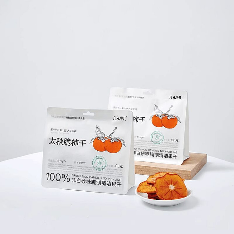 100g of dried persimmons 100 g