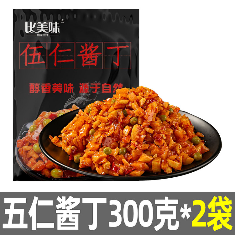 五仁酱丁香辣八宝菜300g*2袋 600 克