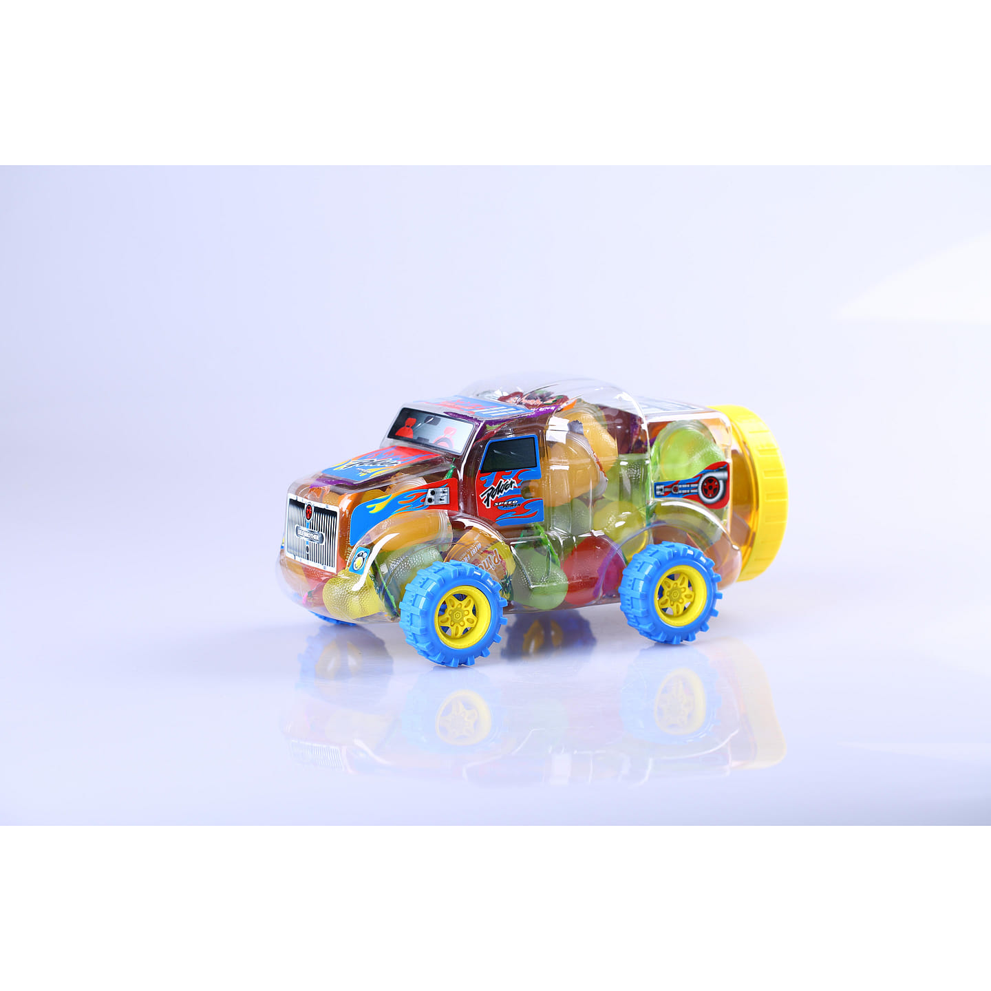 The Happy Time Assorted Fruit Jelly Truck 6 each