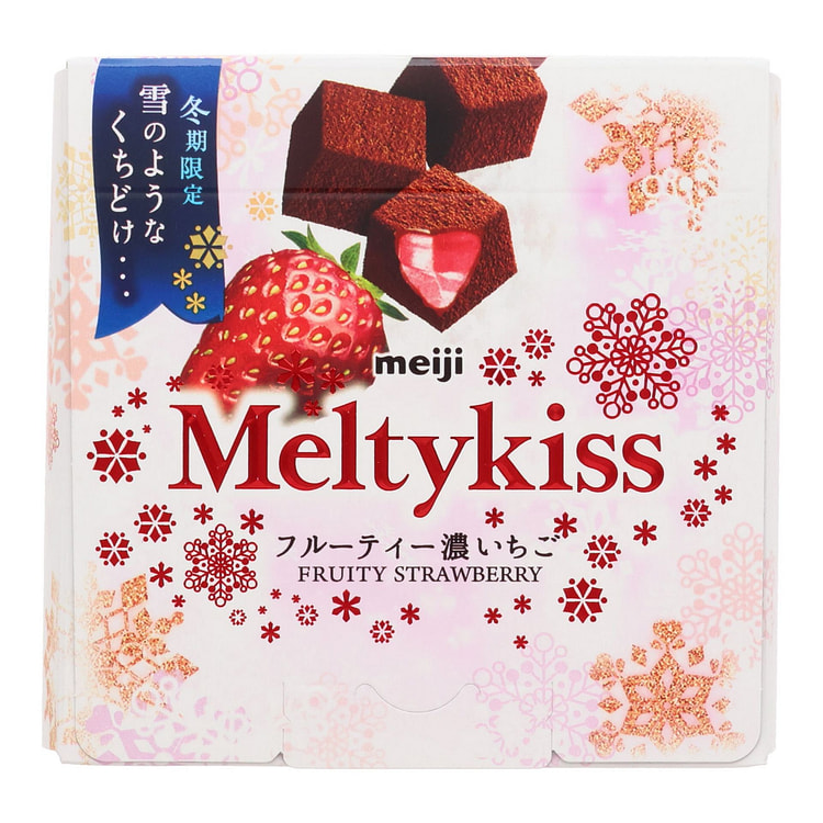 明治MeltyKiss水果草莓味