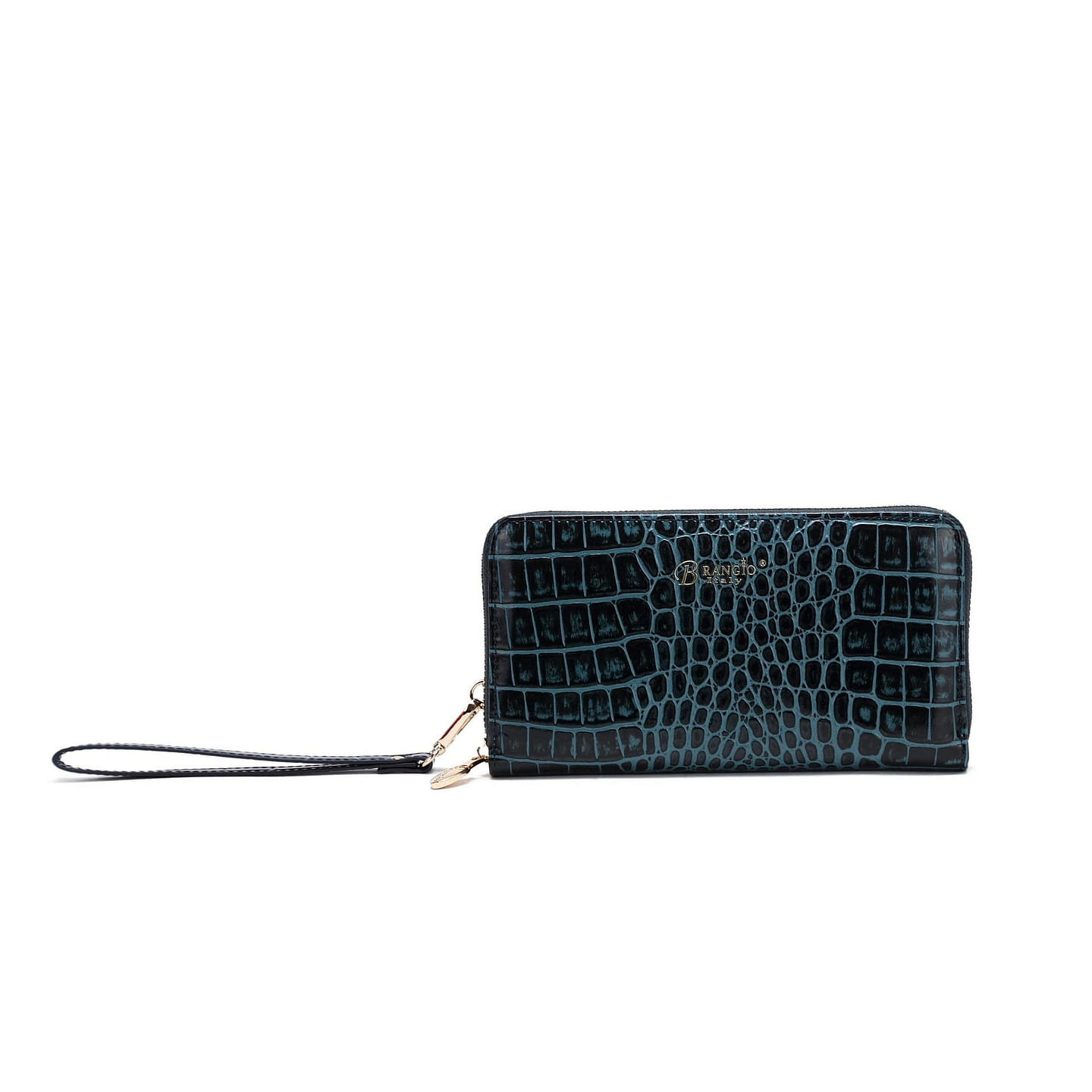 Croci Classy Wristlet Dark Green Wallet [RCW9568-DG] 1 each