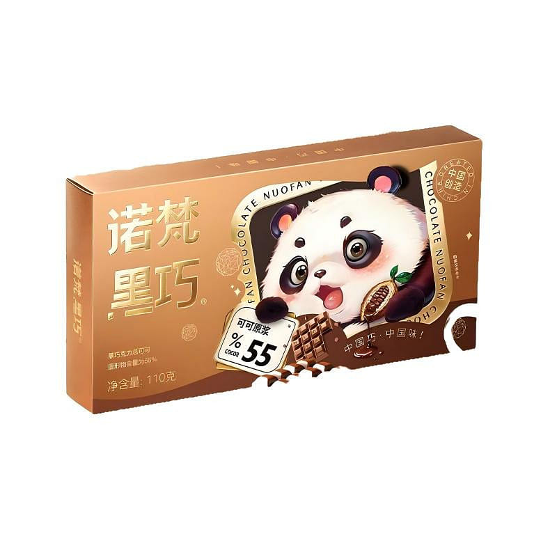 诺梵 黑巧克力 55%可可 110g*1 110 克