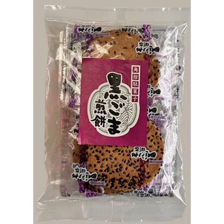 Yukarido Seika 黑芝麻米饼 10片装 1 份