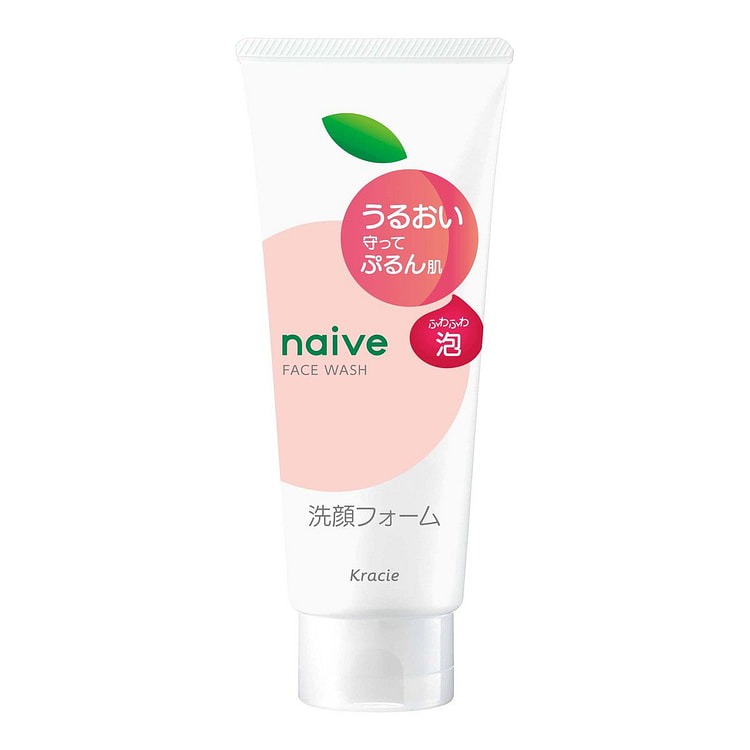 Naive Facial Cleansing Foam Moist 120g 1 count