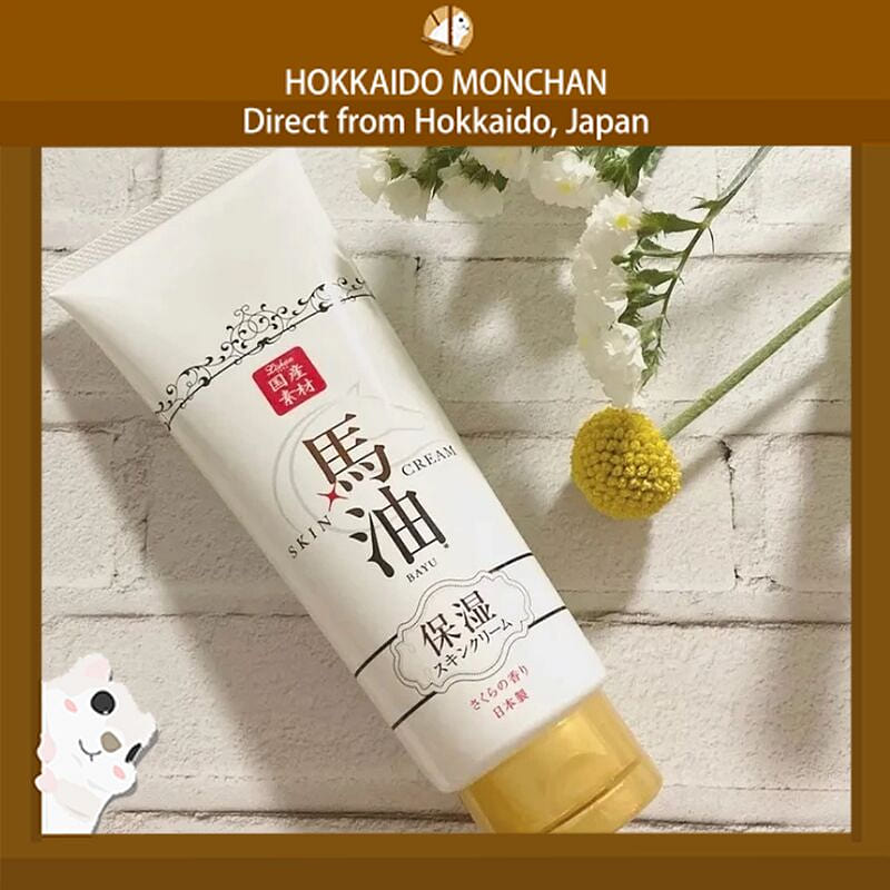 Lishan Hokkaido Horse Oil Skin Cream (Sakura) 1 each