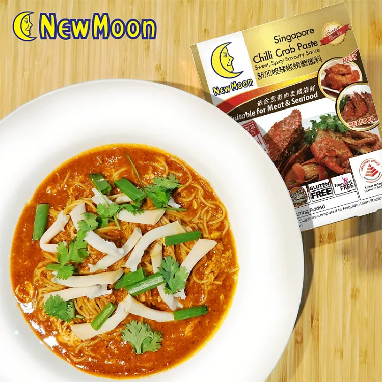 人月 新加坡辣椒螃蟹酱料 1袋 200 克