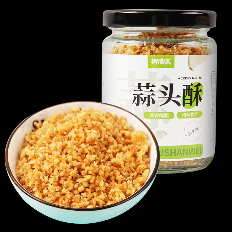 御膳味蒜头酥100g葱油酥炸蒜蓉小龙虾火锅调味辅料烤生蚝汤粉底料