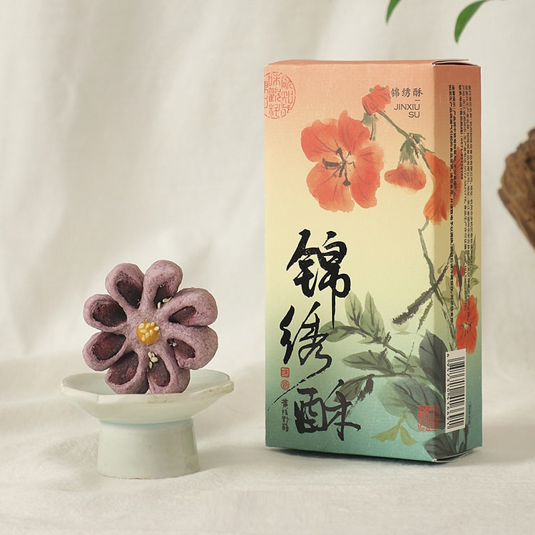 知味观锦绣酥传统糕点零食下午茶点120g