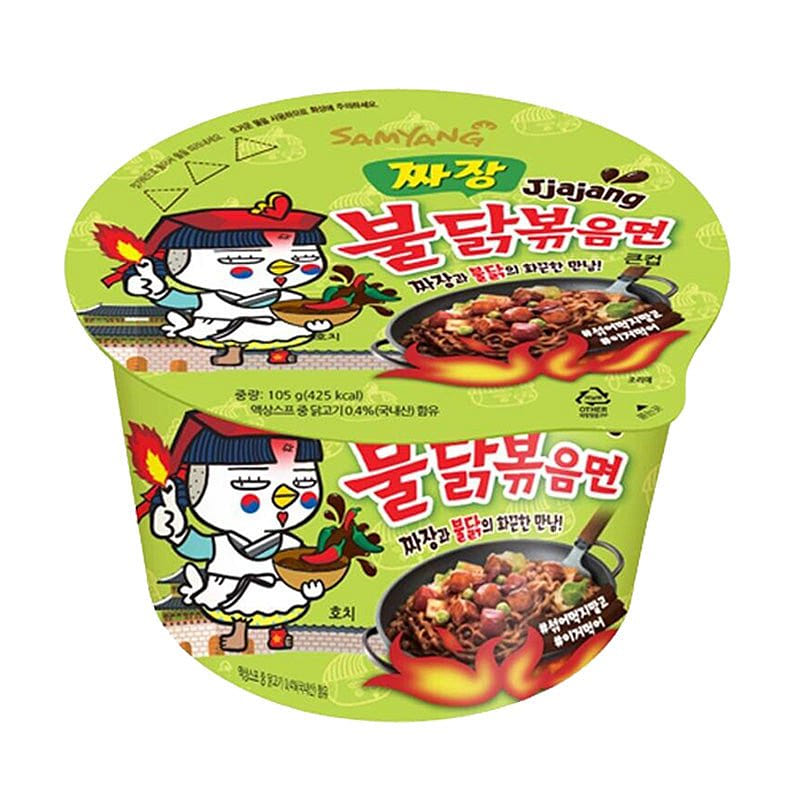 Samyang Buldak Jjajang Flavor Ramen Big Bowl – (105g) 1 each
