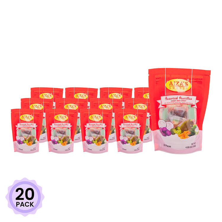 Aiza's Sweets 牛奶软糖 什锦味 20粒 134 克*20 包
