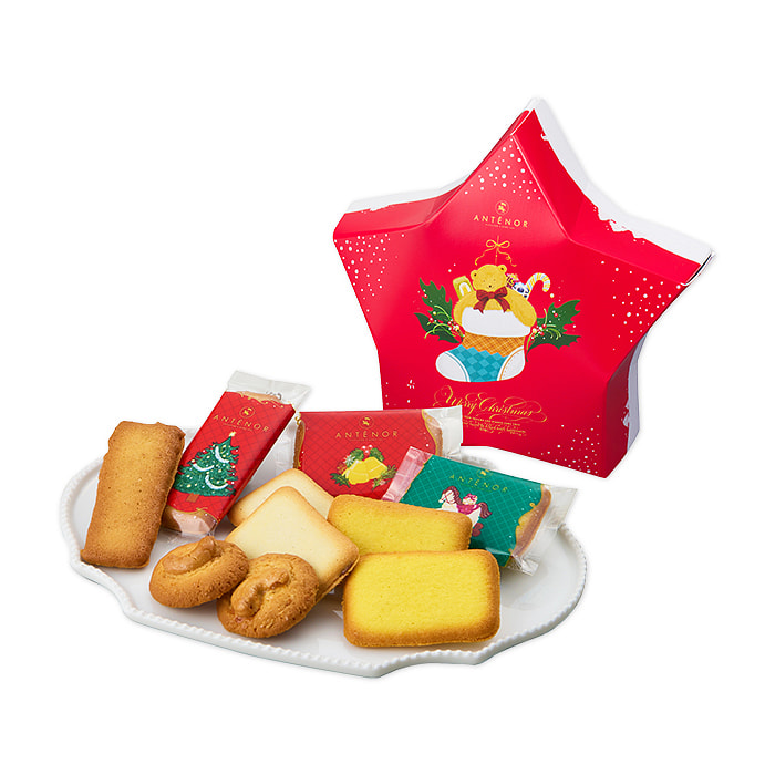 Antenor 圣诞星星饼干礼盒 12枚 1 份