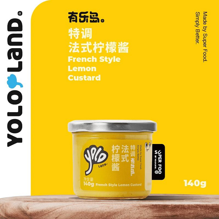 有乐岛/特调法式柠檬酱140g 140 克