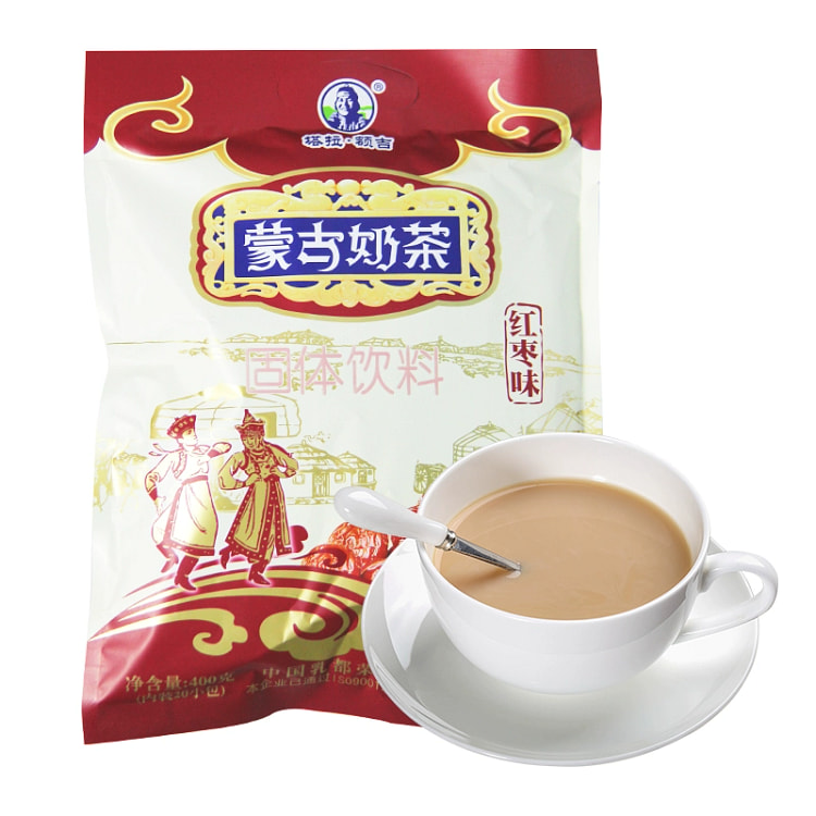 塔拉额吉 早餐速溶冲饮奶茶粉【红枣味】奶茶粉400g*1袋