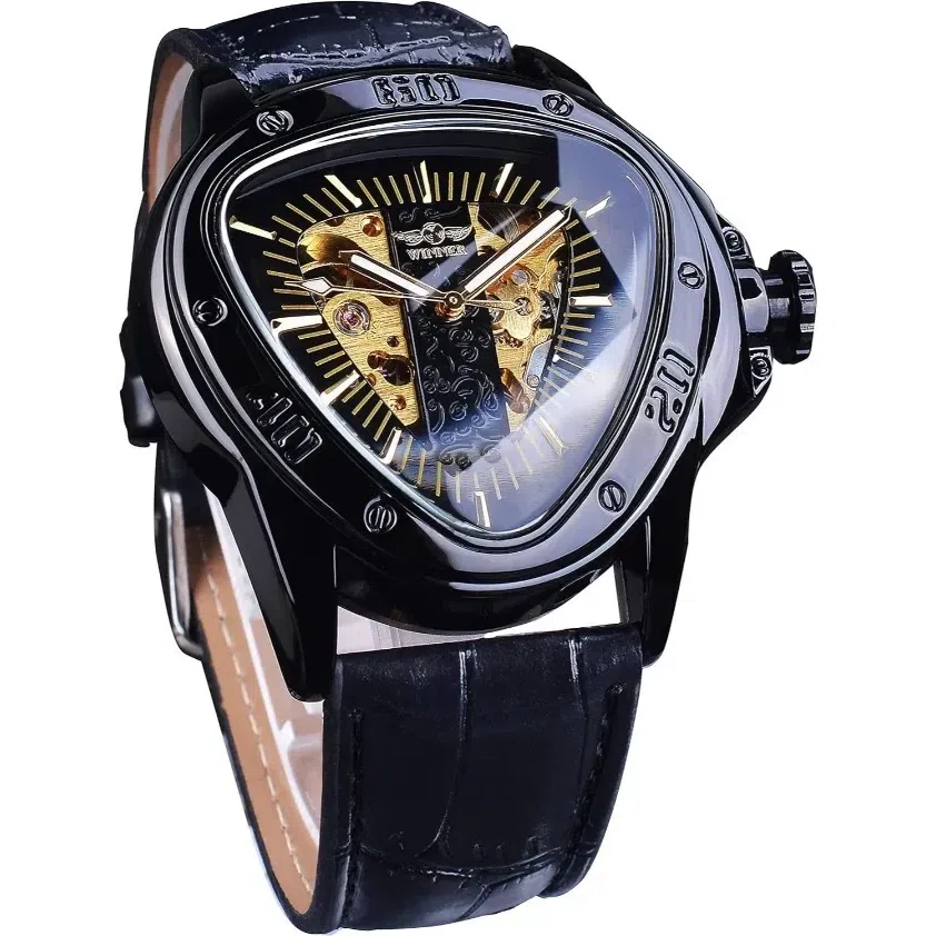 Men’s Racing Style Mechanical Watch with Waterproo 1 box