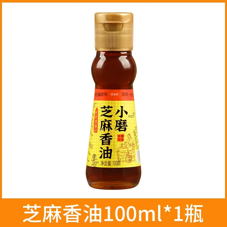 纯正小磨香油 芝麻油100ml *1瓶