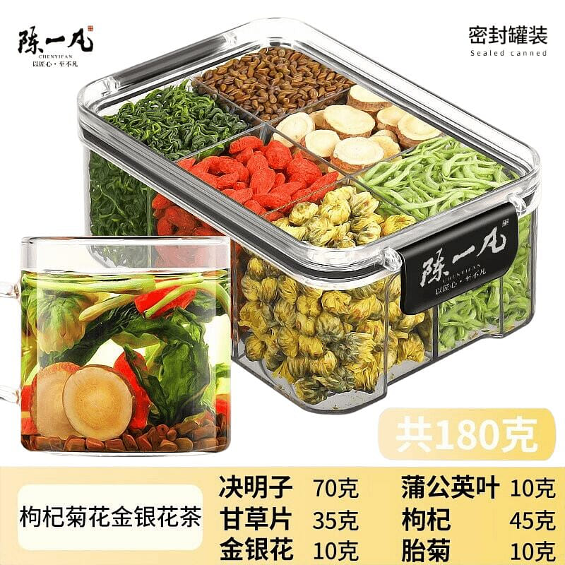Goji, Chrysanthemum, and Honeysuckle Tea 180 g