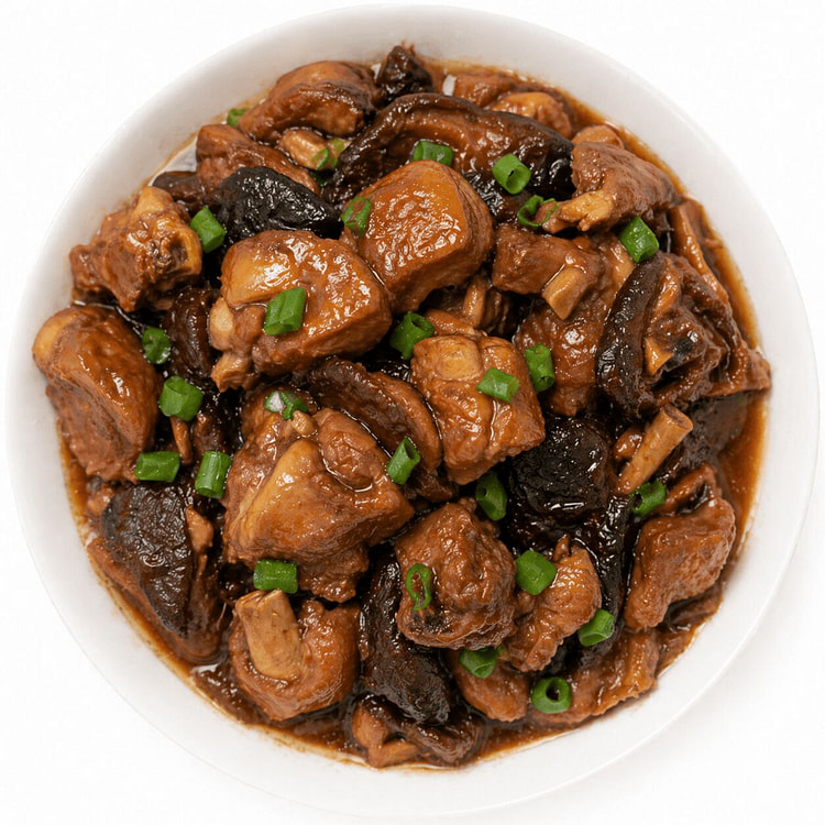 小鸡炖蘑菇 400 克