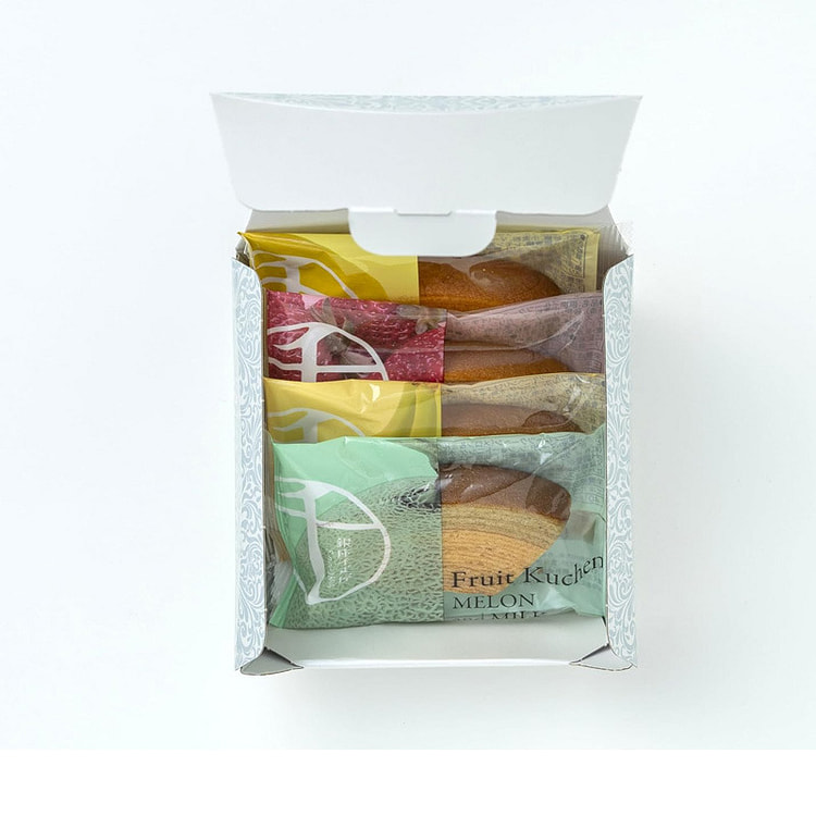 Ginza Sembikiya Fruit Baumkuchen 4Pieces 4 count