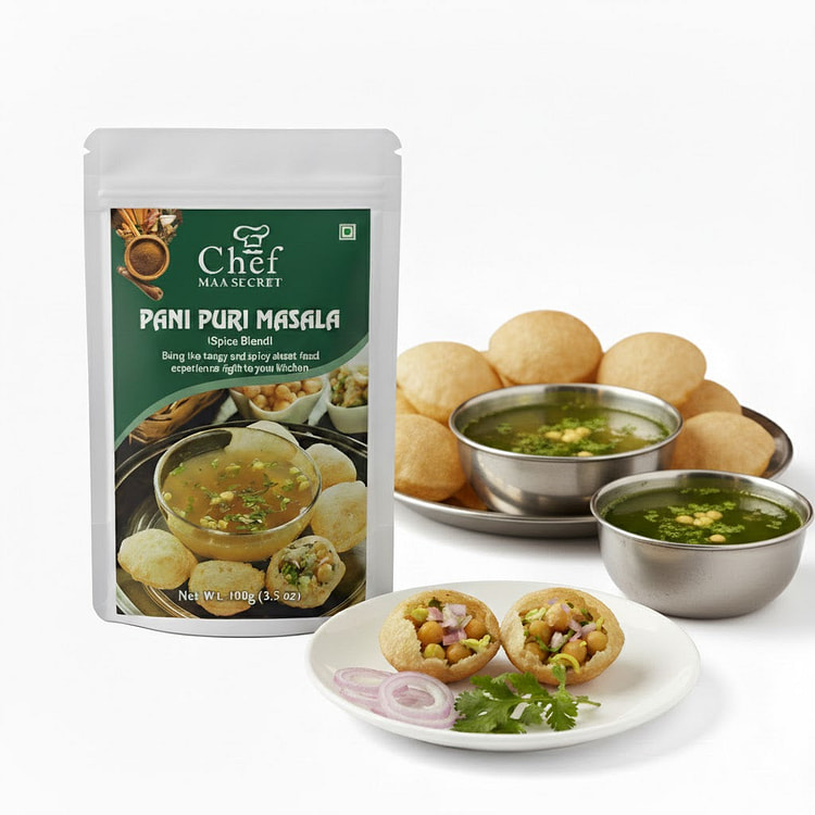 Chef Pani Puri Masala (Pack of 12) 100 g
