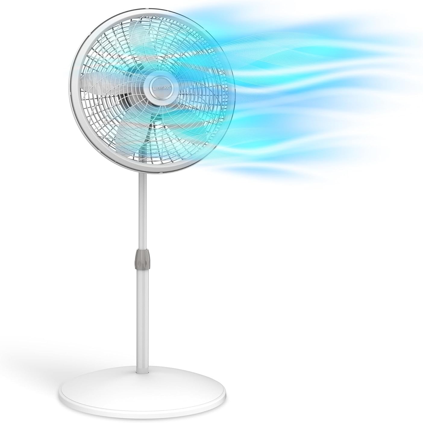 18" Oscillating Pedestal Fan, Adjustable Height 1 개
