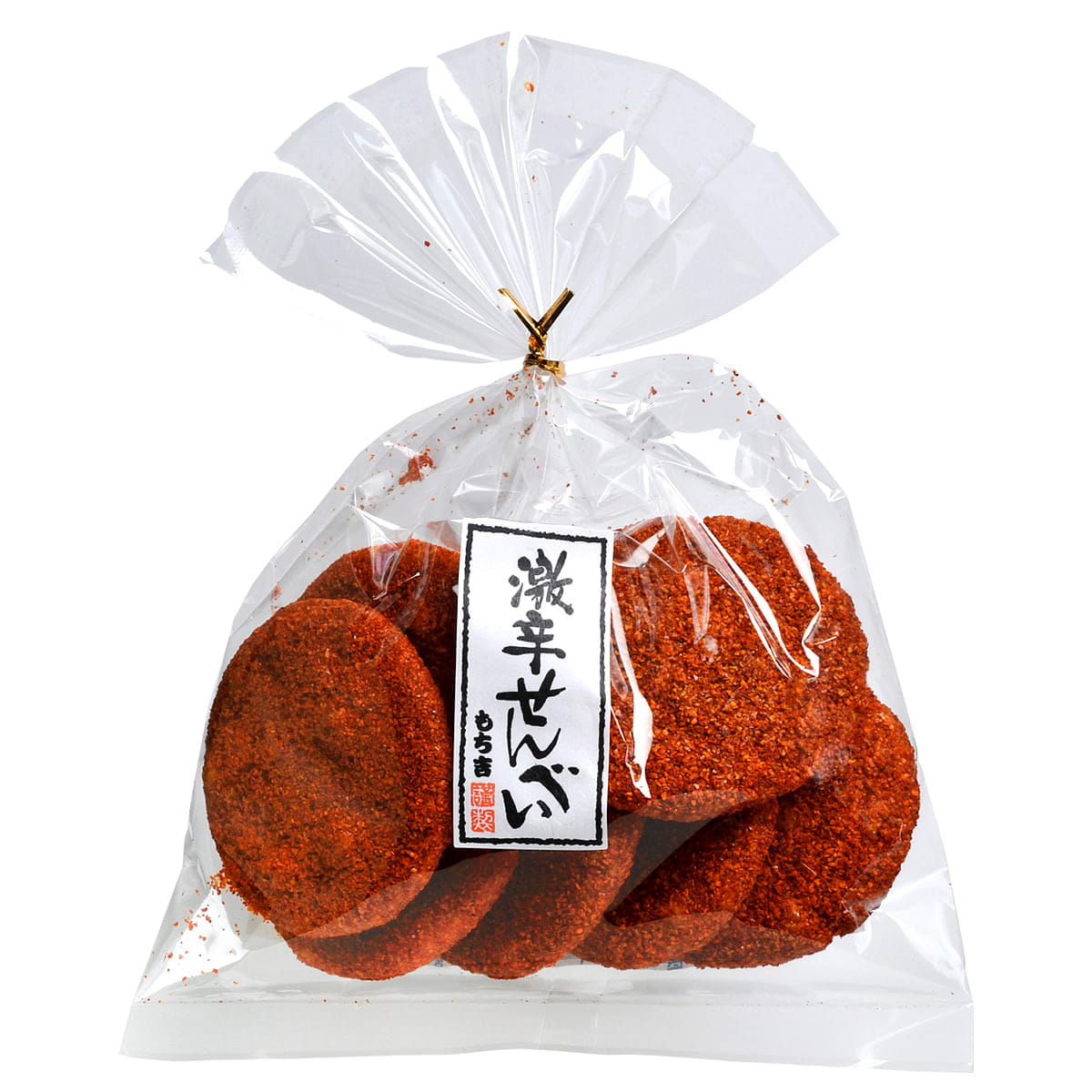 MOCHIKICHI Spicy Chili Soy Rice Crackers 6pcs 1 each