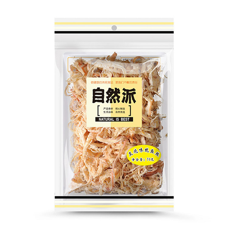 自然派炭烧鱿鱼丝70g*1包 70 克