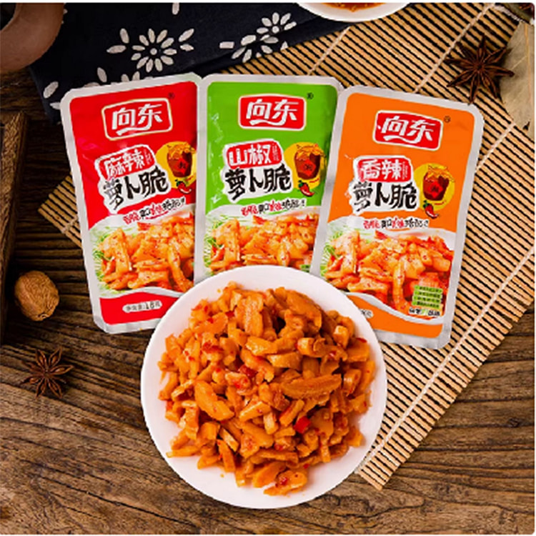 Hunan Xiangdong Mountain Pepper Radish Crispy
