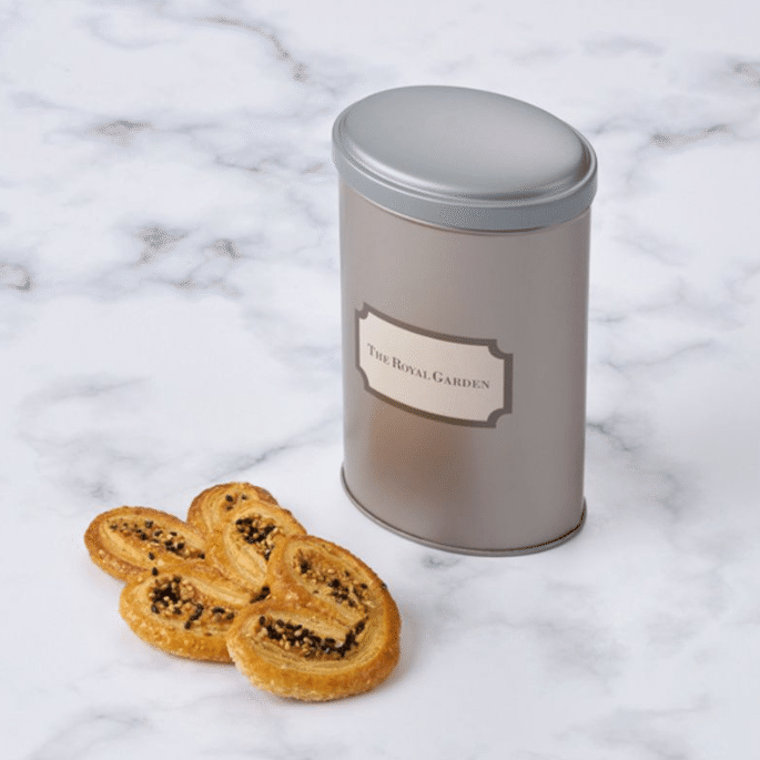 THE ROYAL GARDEN HK Sesame Butterfly Cookies (Palmiers) 80 g